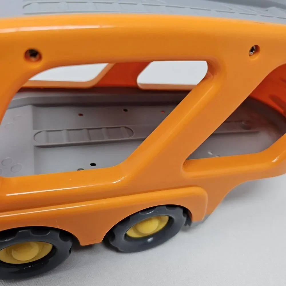 Nicmore Transport Car Trailer ONLY Orange‎ Boys Missing Parts Preschool